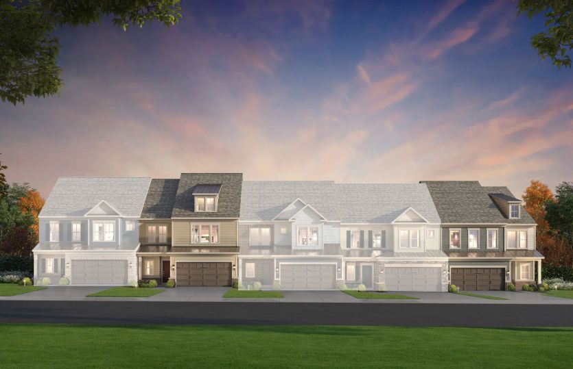 Exterior:New 3-Bedroom Branton Villa in Haymarket, VA