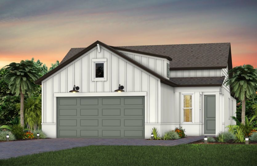 Exterior:Exterior Rendering, Elevation FH2