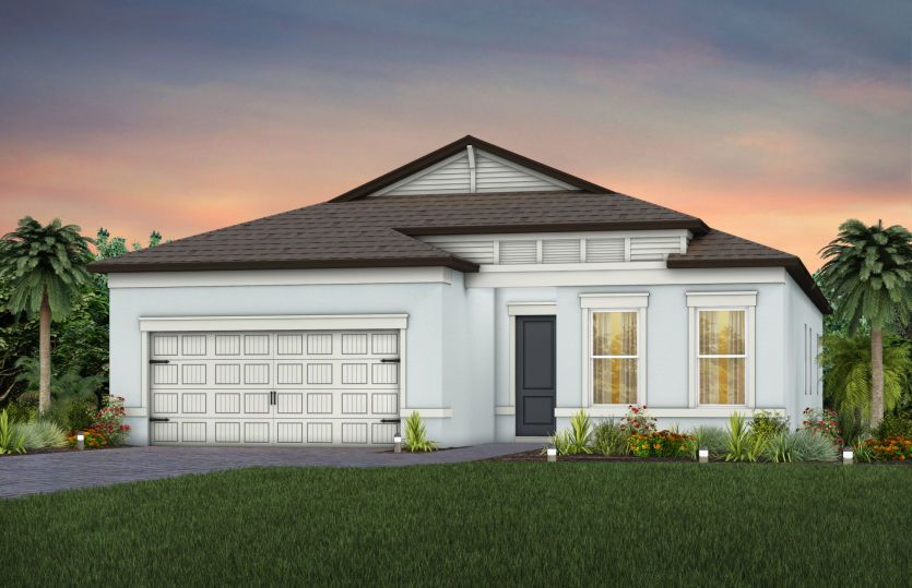 Exterior:Exterior Rendering, Elevation CO2A