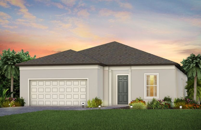 Exterior:Exterior Rendering, Elevation FM1