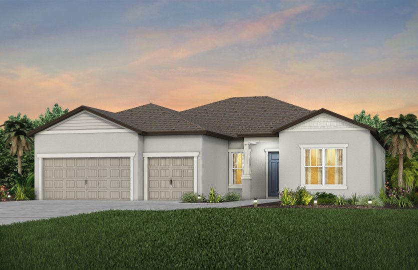 Exterior:Exterior Rendering, Elevation C1