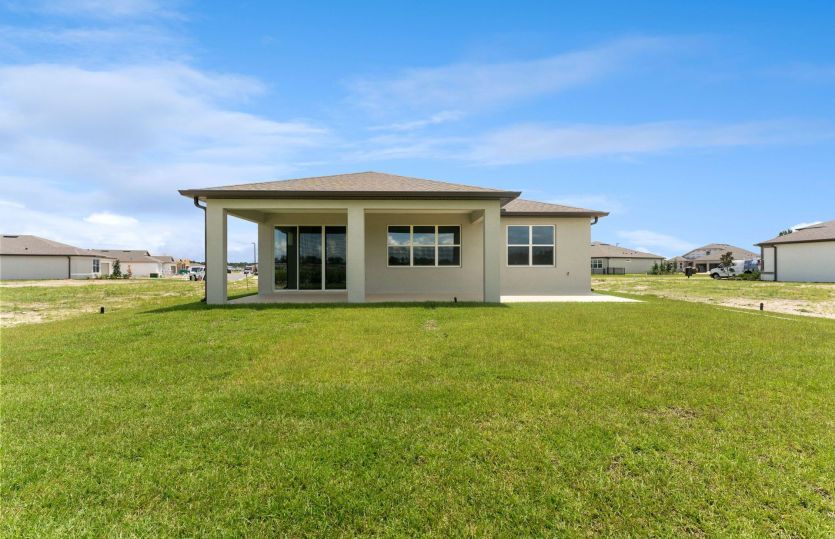 Exterior:Spacious Backayrd