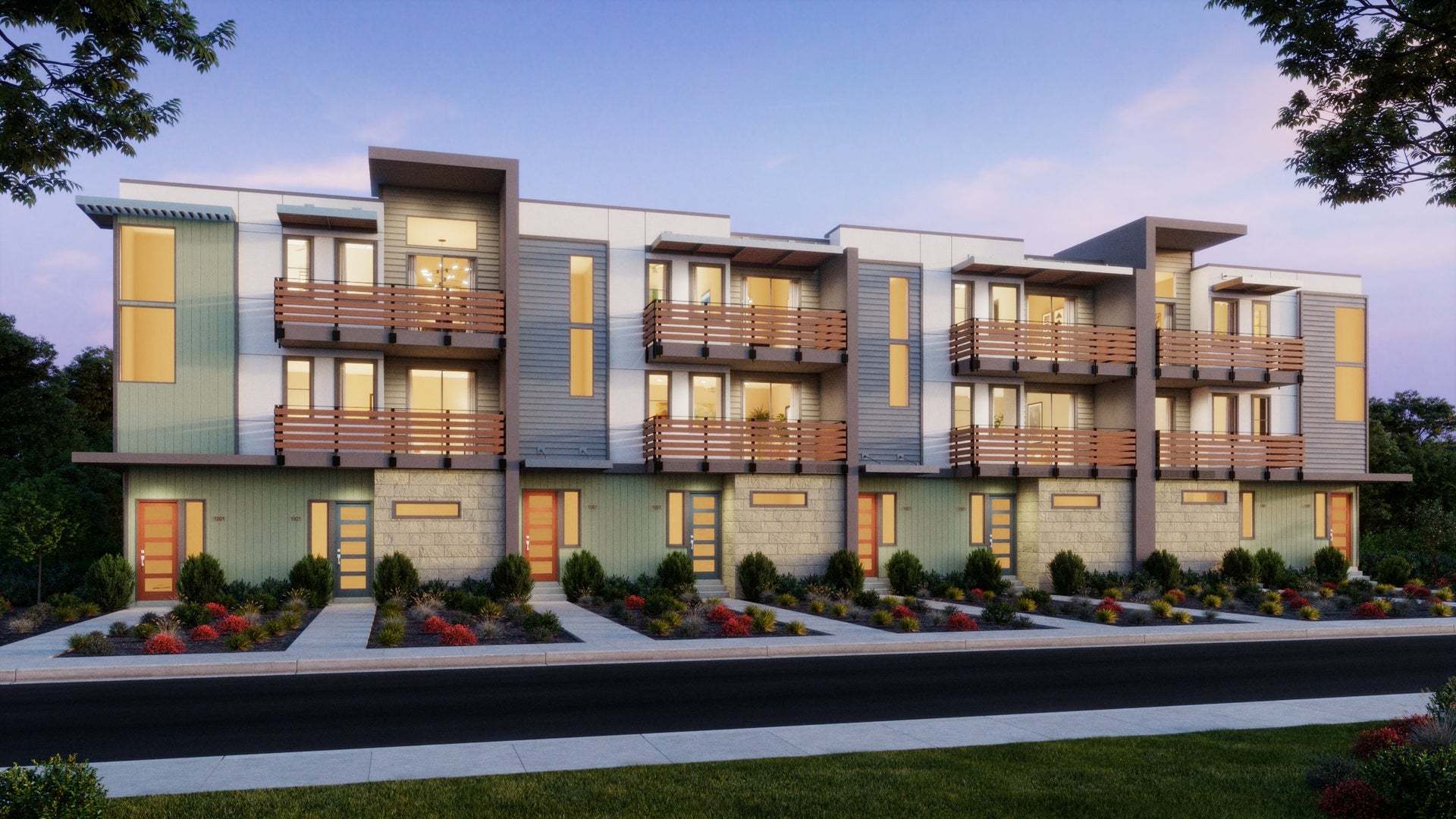 Exterior:Stacked Flat