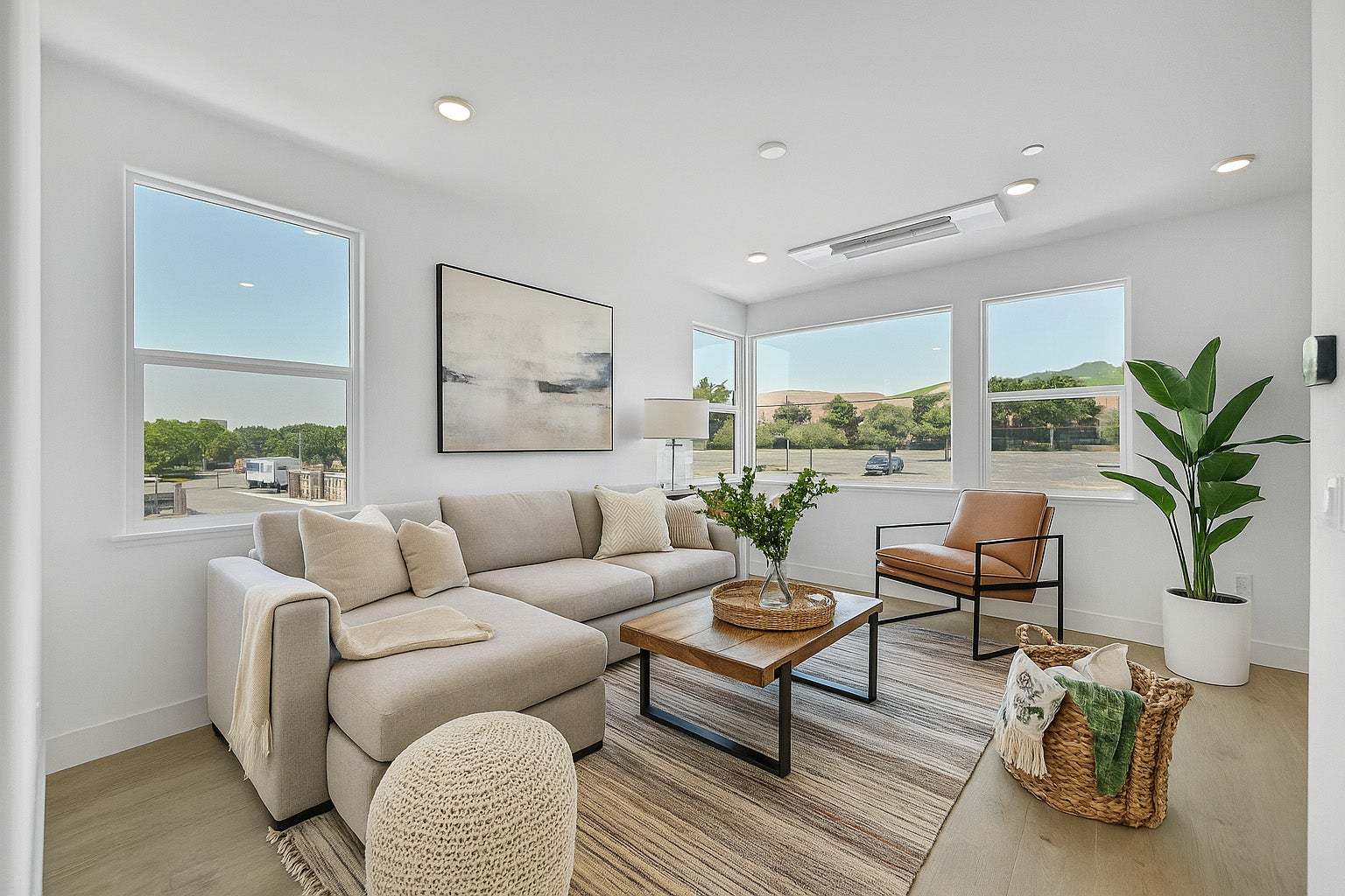 Interior:Residence 1 | Great Room (Virtually Furnished)