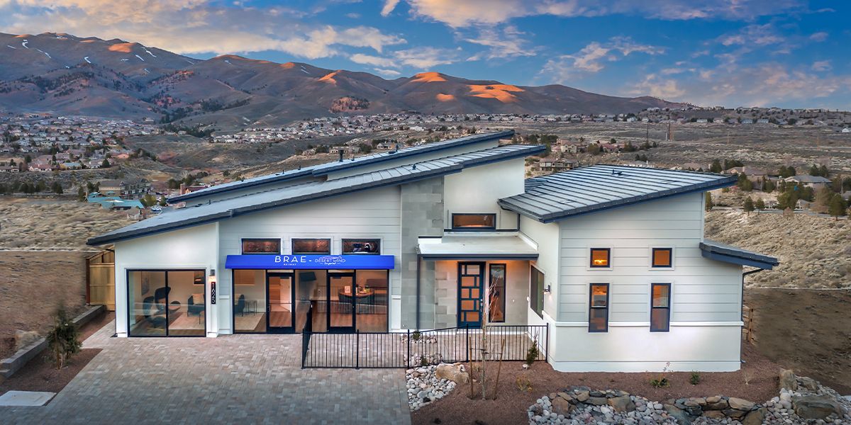 Front of House at Brea:Brae Retreat