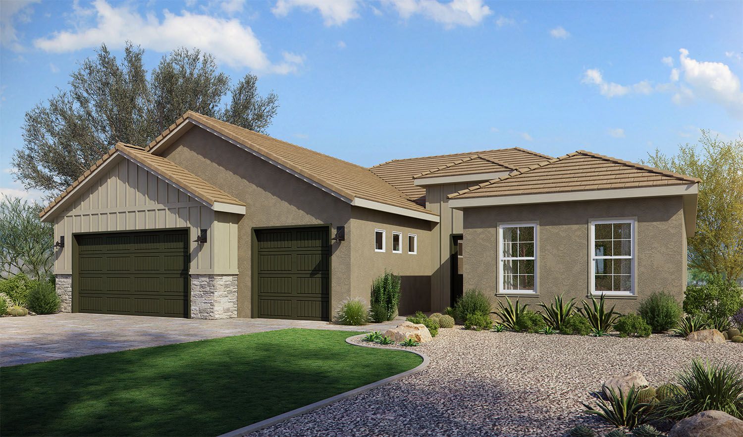 Elevation B:Eagle Peak
