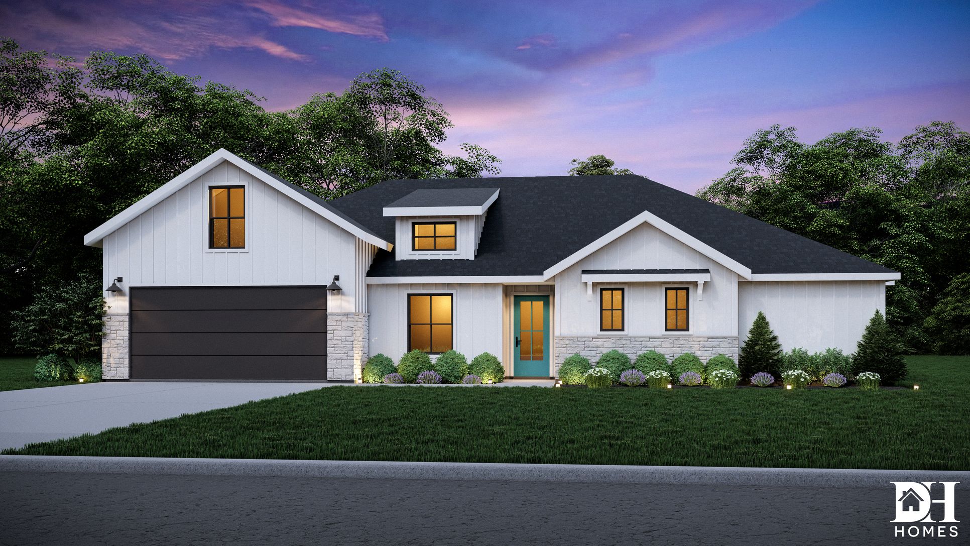 Bonham II Modern Farmhous:Modern Farmhouse