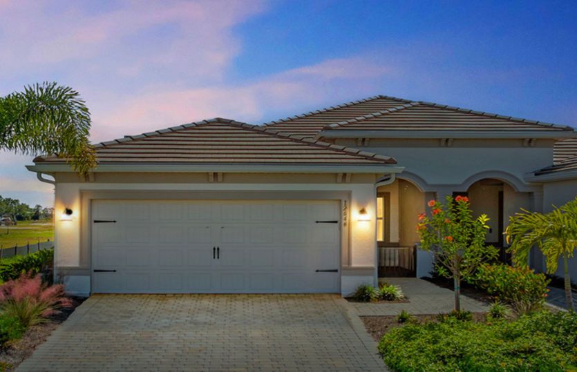 Exterior:Welcoming Ellenwood Exterior with Impact Glass