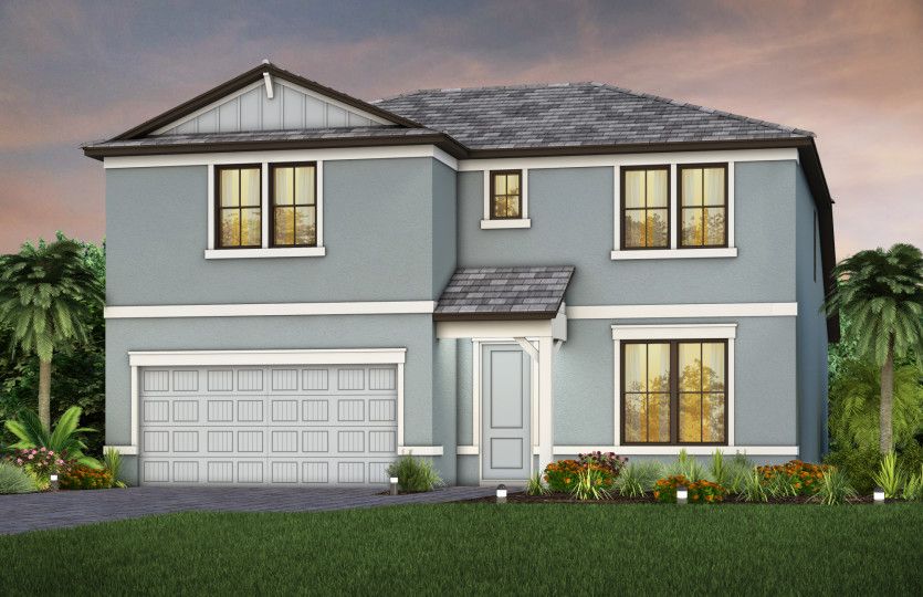 Exterior:Whitestone Exterior CO1 with Stone