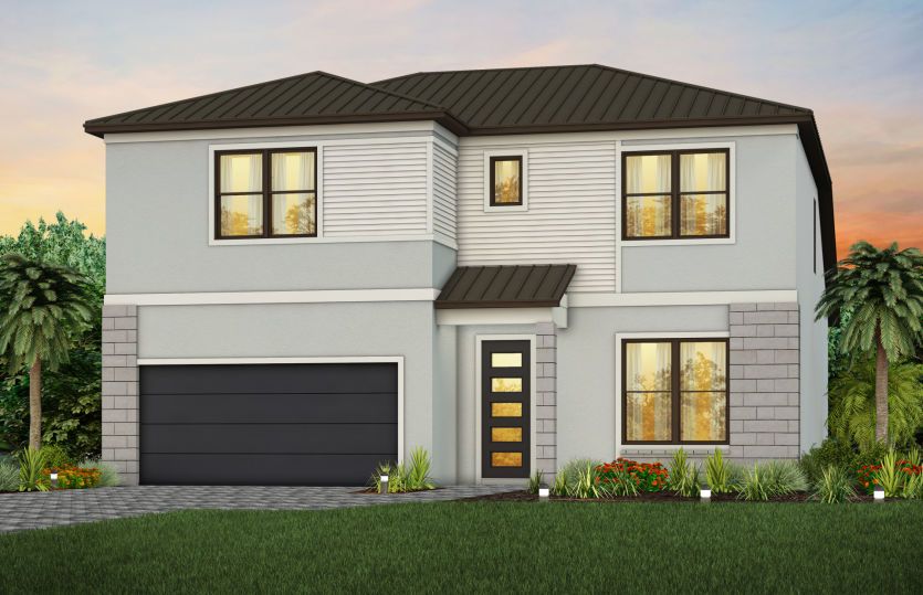 Whitestone:Whitestone Exterior MD1 with Stone