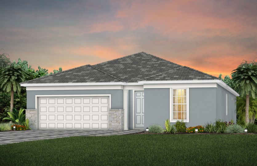 Palmary:Palmary Exterior FM1 with Optional Stone