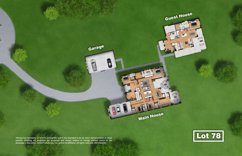 Exterior:Homesite 78 | 5.03 acres