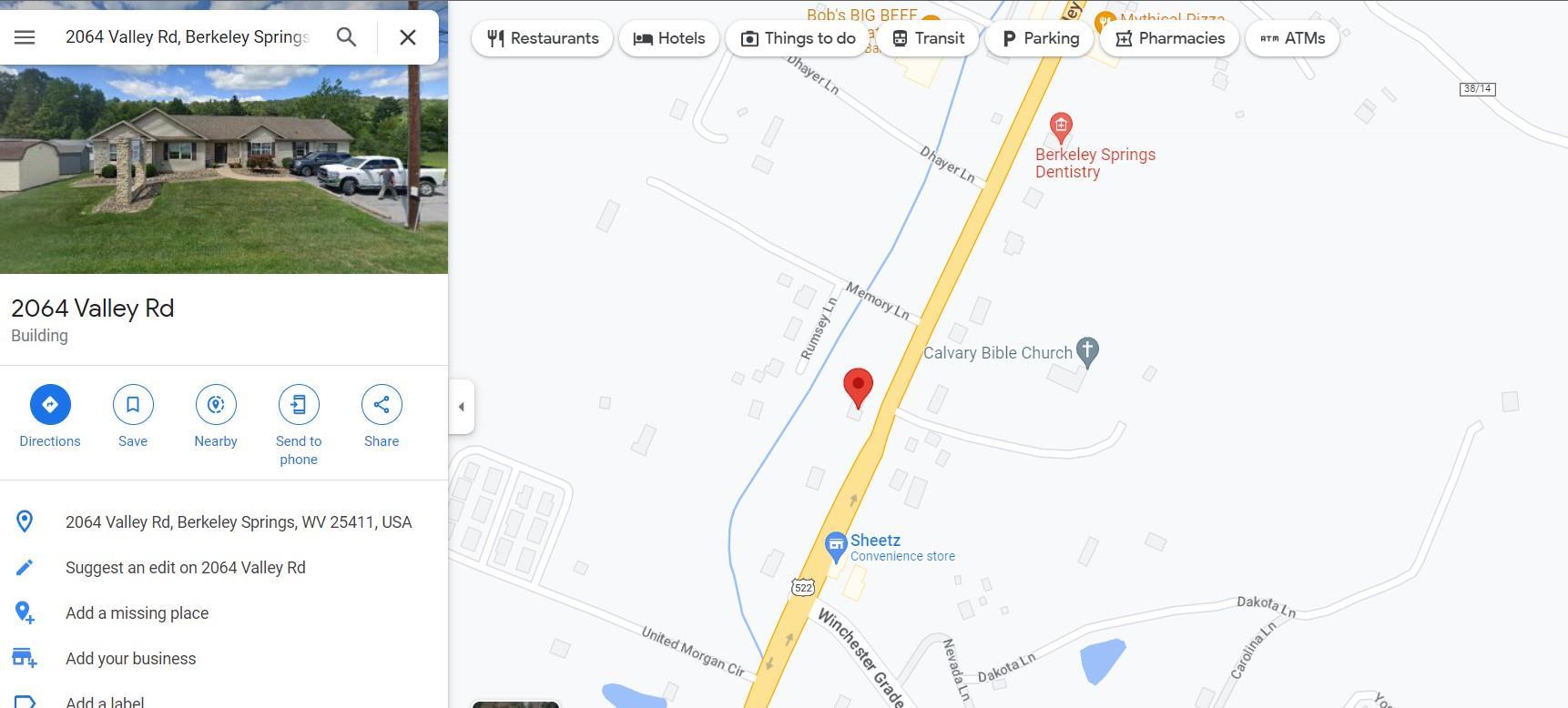 Double T Homes,25411