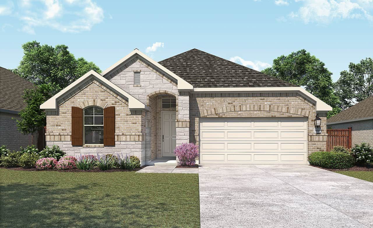 Mahogany Floor Plan:Elevation M