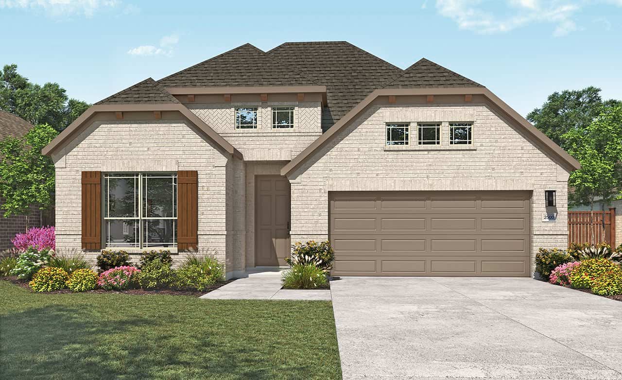 Single-Family Home Design: Modern Residential Architecture Render:Elevation M