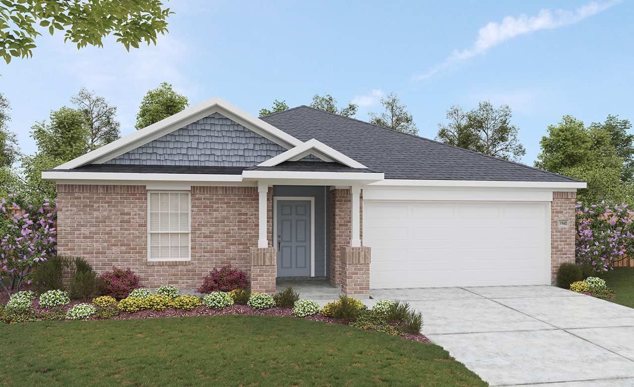 Modern Residential Single-Family Home Design and Architecture:Elevation C