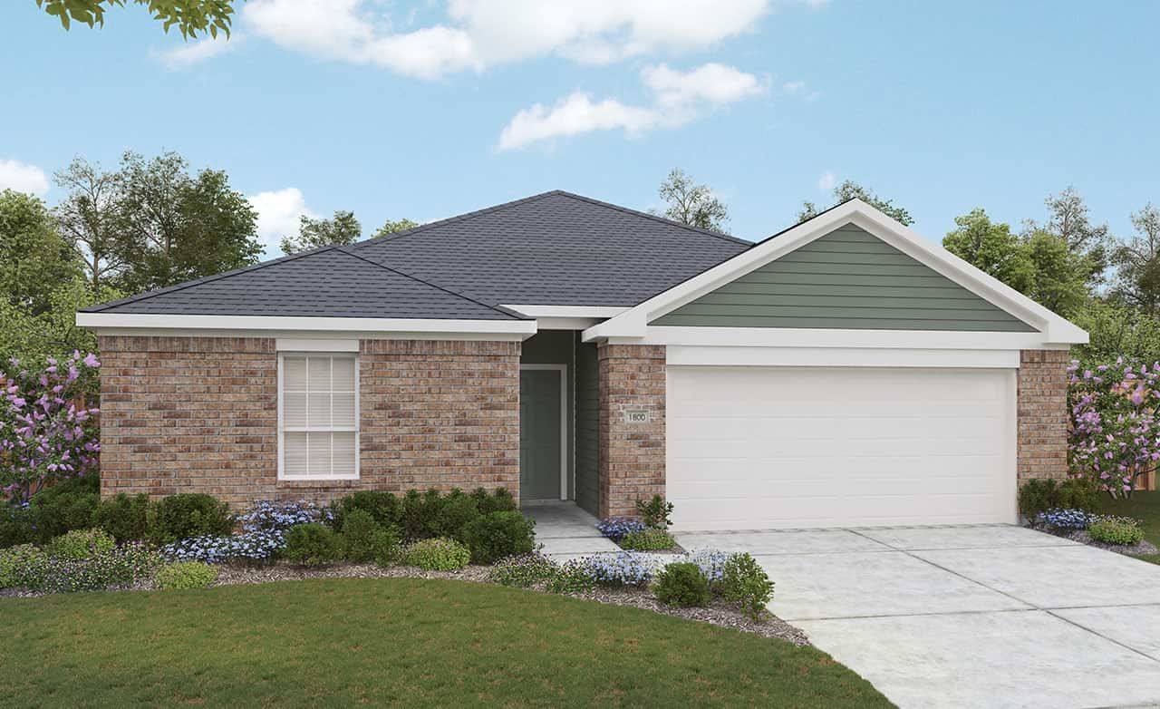 Modern Single-Family Home Design in Residential Architecture:Elevation A