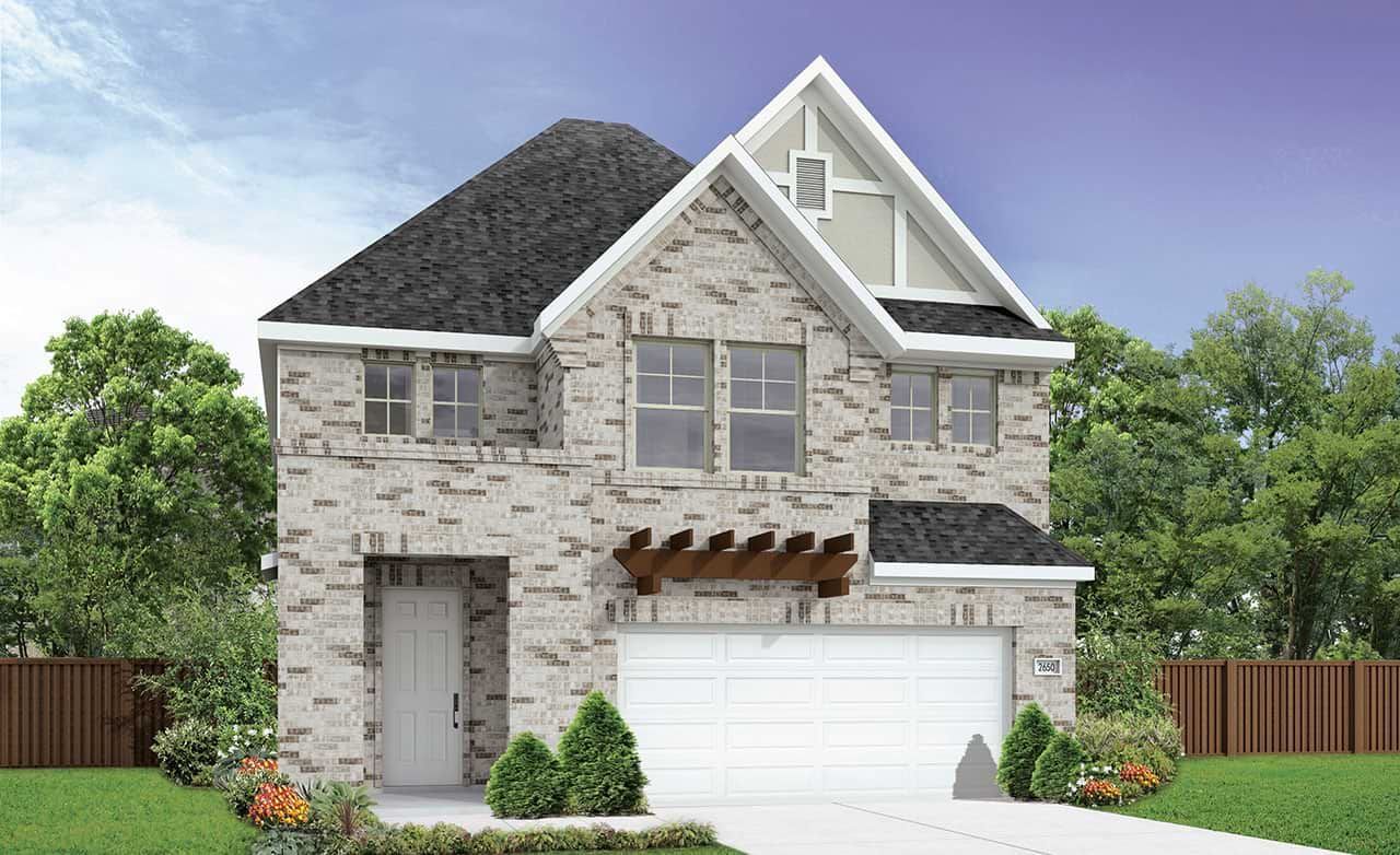 Modern Residential Home Design: Single-Family Architecture Featured:Elevation I