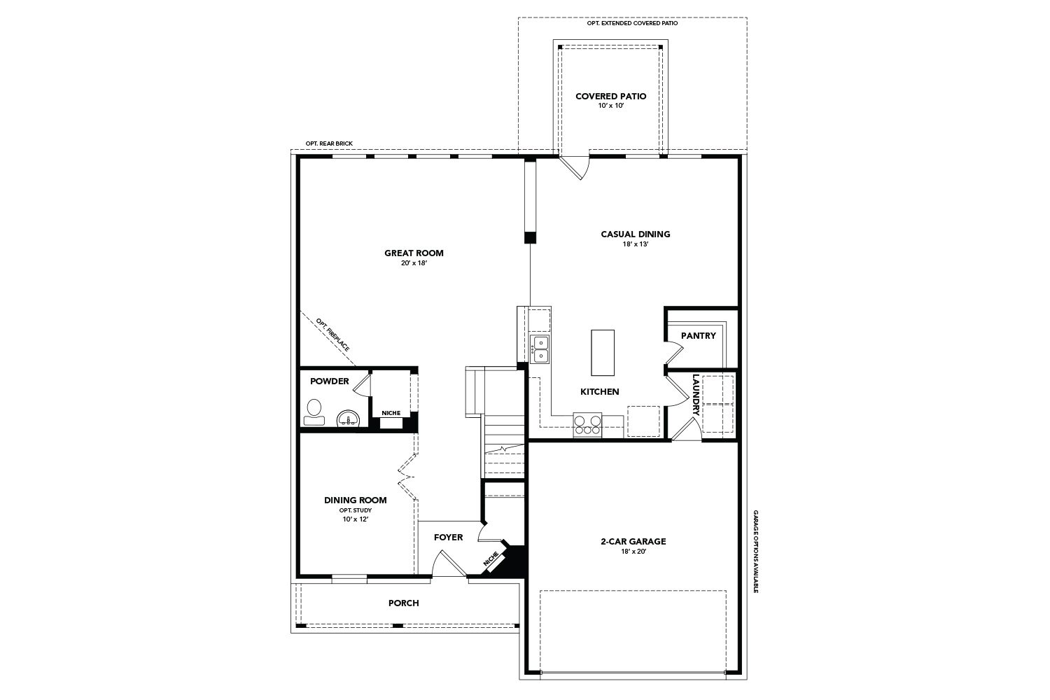 Mimosa Plan: First Floor