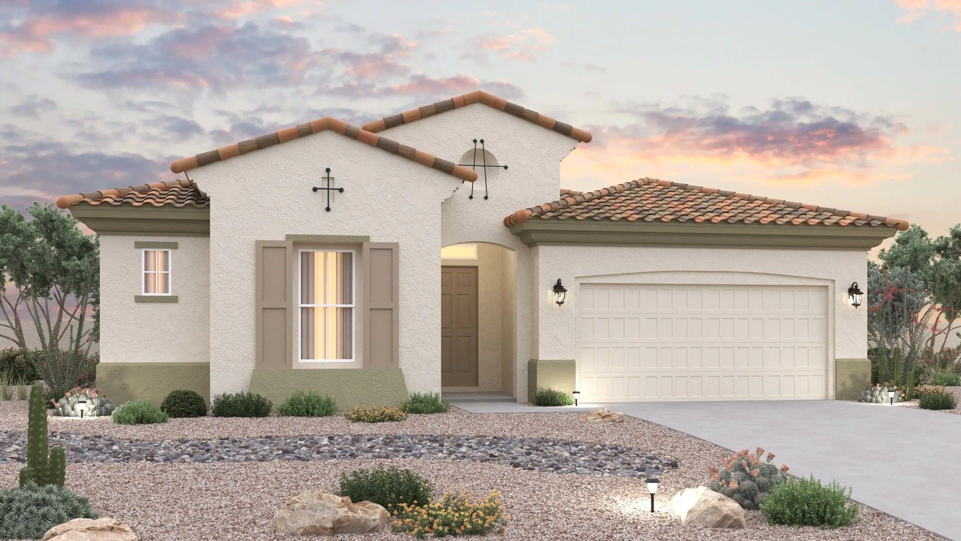 Exterior:Elevvation A