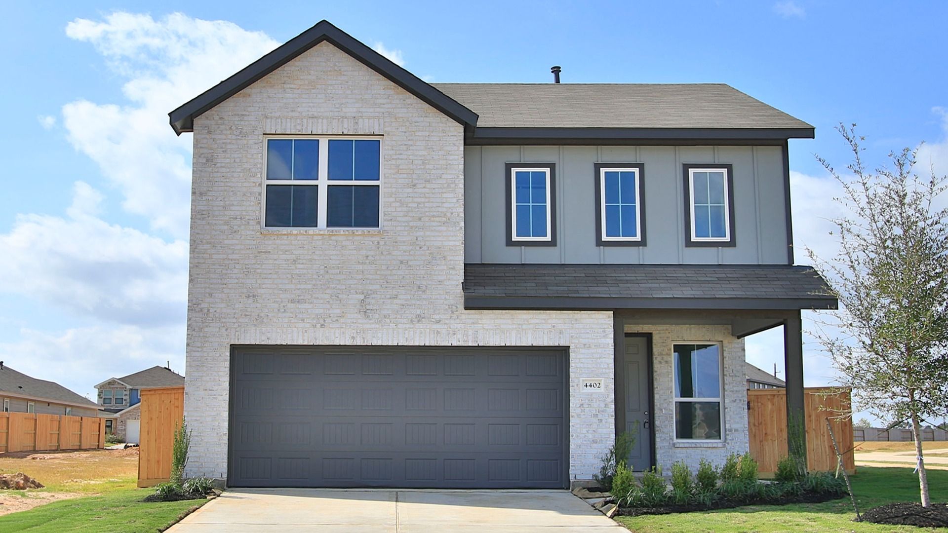 Modern Single-Family Home Design and Architecture:Elevation G