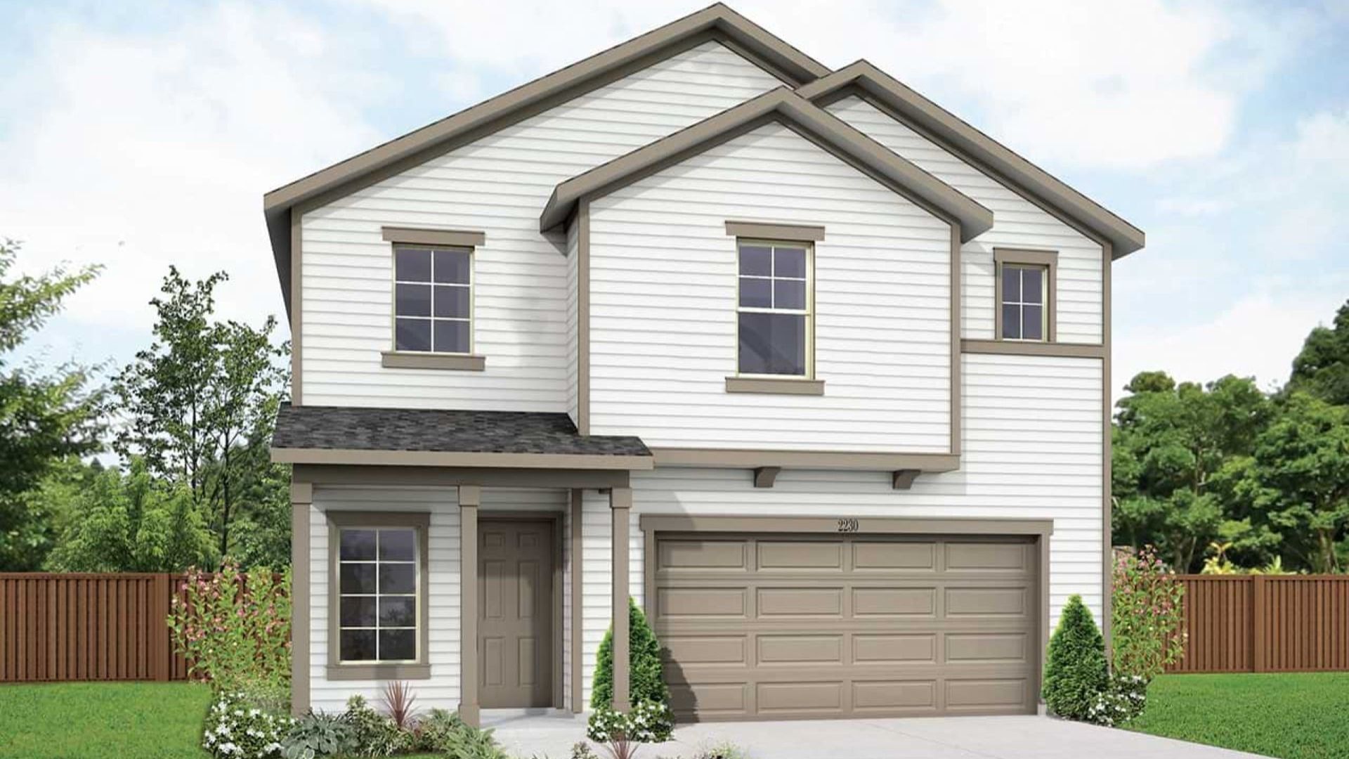 Modern Residential Home Design and Architecture Showcase:Elevation A