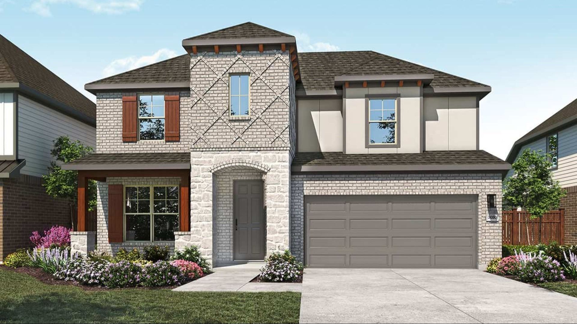 Single-Family Home Design and Architecture Excellence:Elevation O