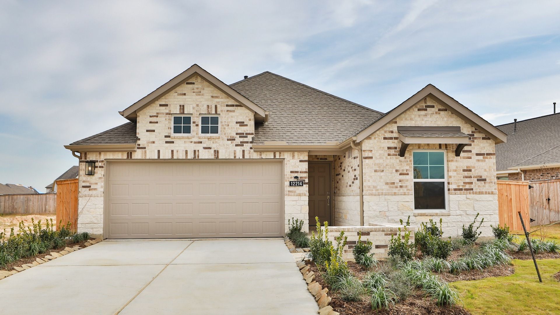 Contemporary single-family home design in residential architecture:Elevation O