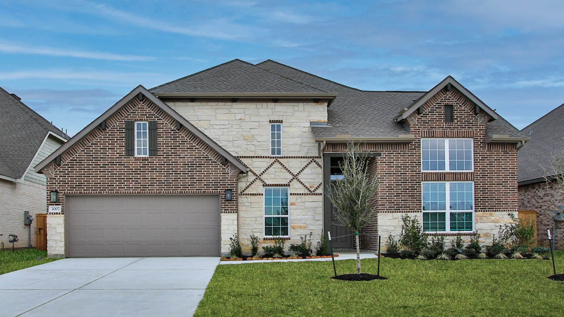 Modern Single-Family Home Design: Timeless Architecture:Elevation H