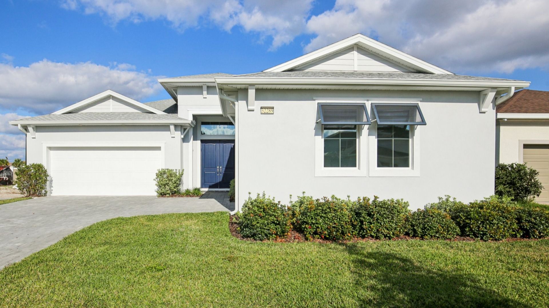 The Front Elevation of the Eider