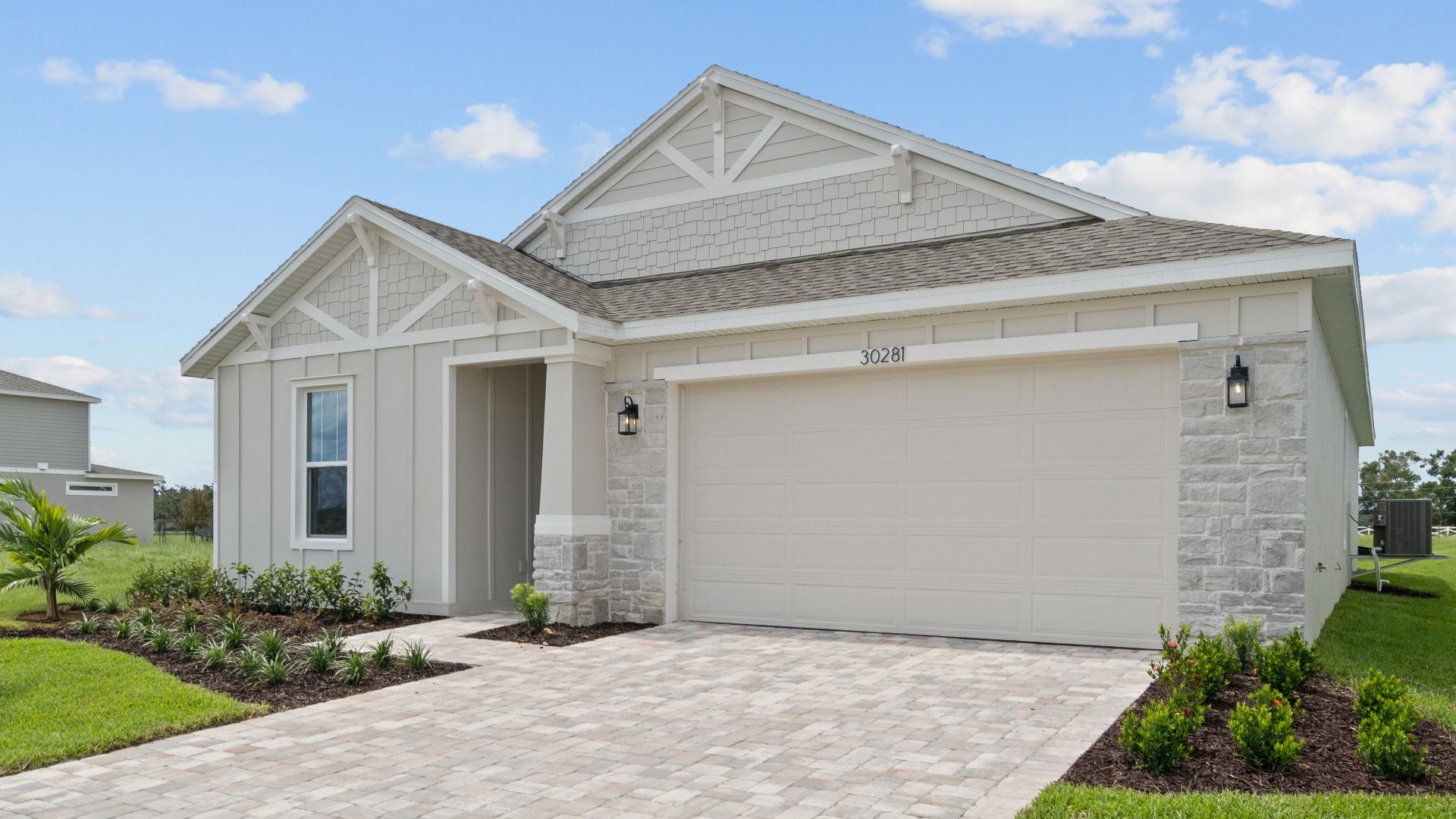 Longleaf Craftsman Elevation:Longleaf Craftsman Elevation by DRB Homes