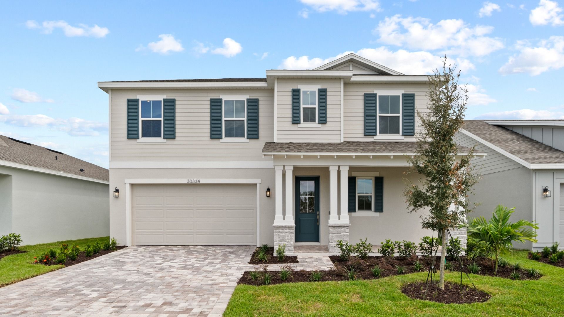 Mangrove:The Mangrove Elevation Exterior by DRB Homes