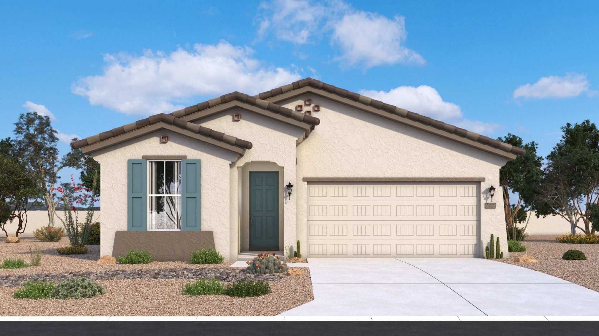 Bluebell Elevation A - Spanish Colonial
