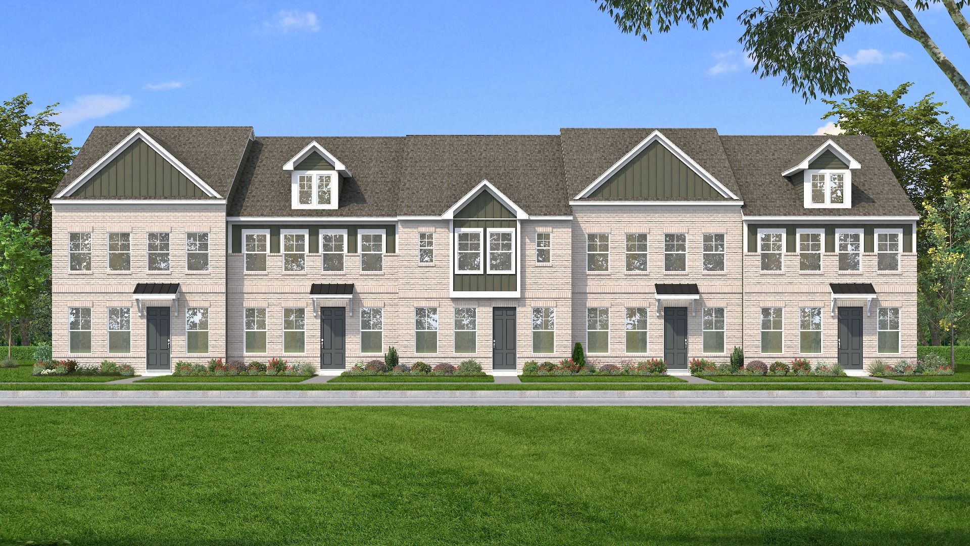 Mitchell Townhome Exterior Color Package 1