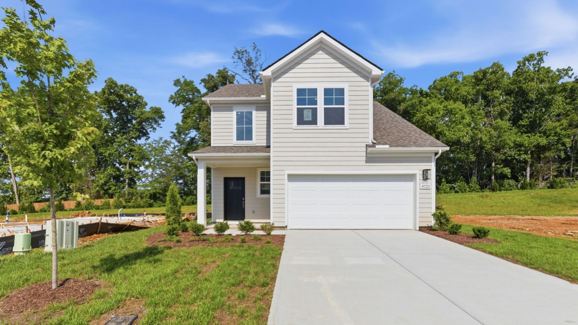 Front Exterior:Exterior with 2-car garage