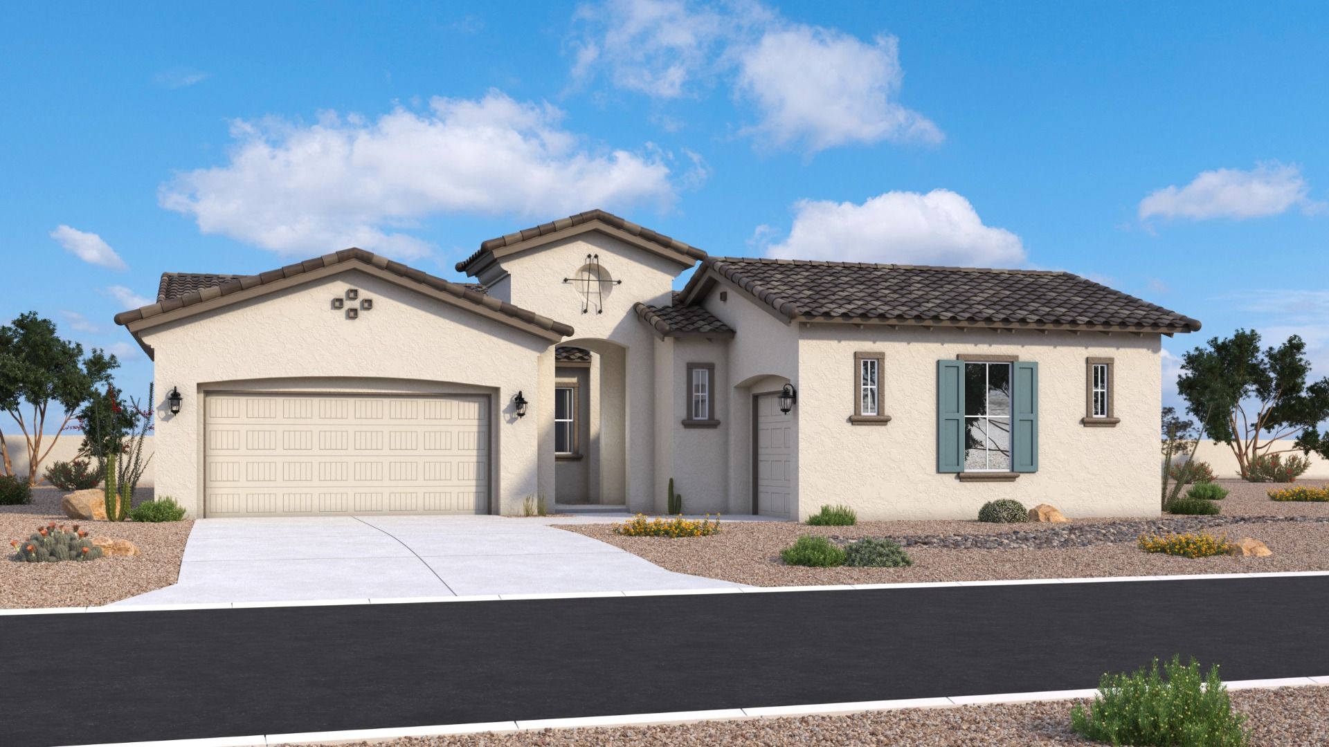 Benissa - A - Spanish Colonial:Benissa - Elevation A - Spanish Colonial