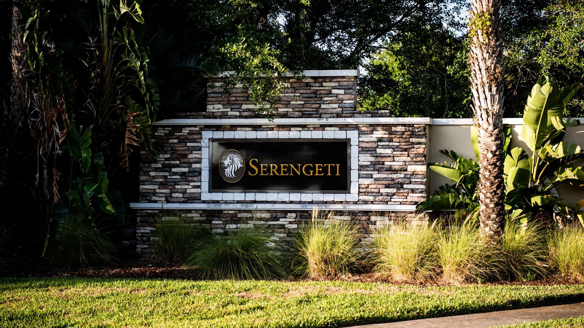 Serengeti Entrance Sign