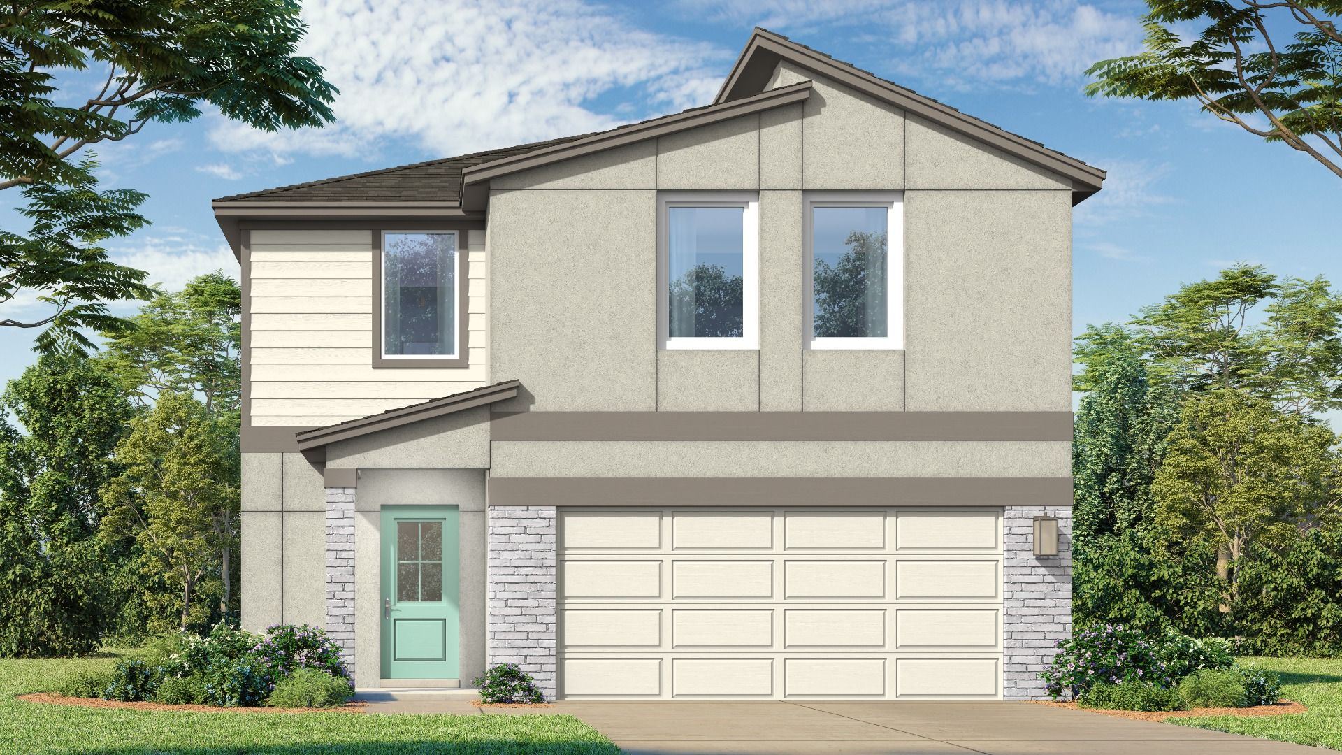 Ponte Vedra Modern:Ponte Vedra Modern DRB homes at Hamilton Bluff