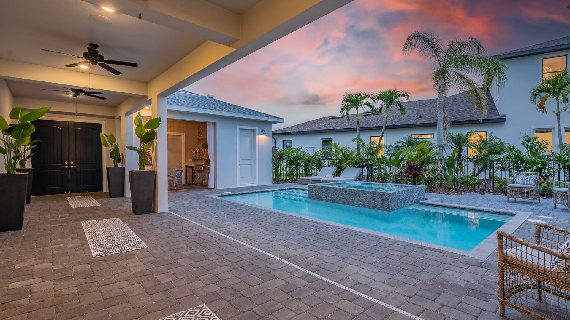 The Backyard and Pool