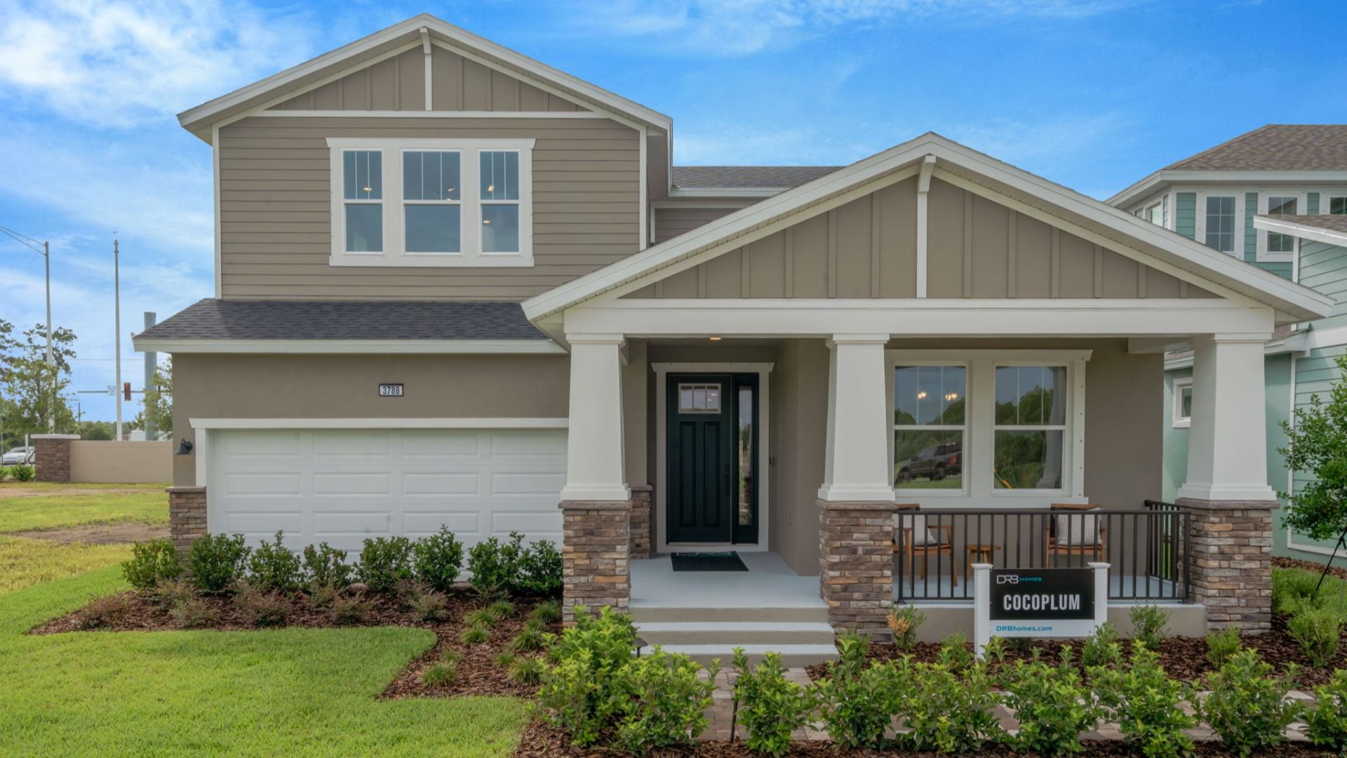 The Cocoplum Front Elevation
