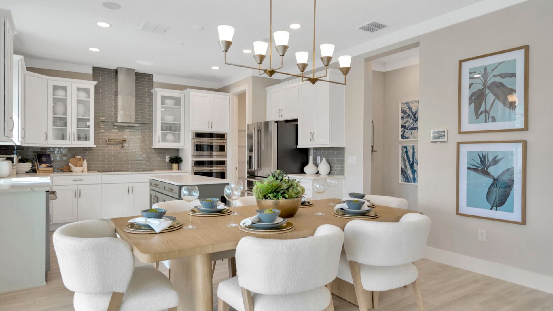 The Kitchen and Dining Room
