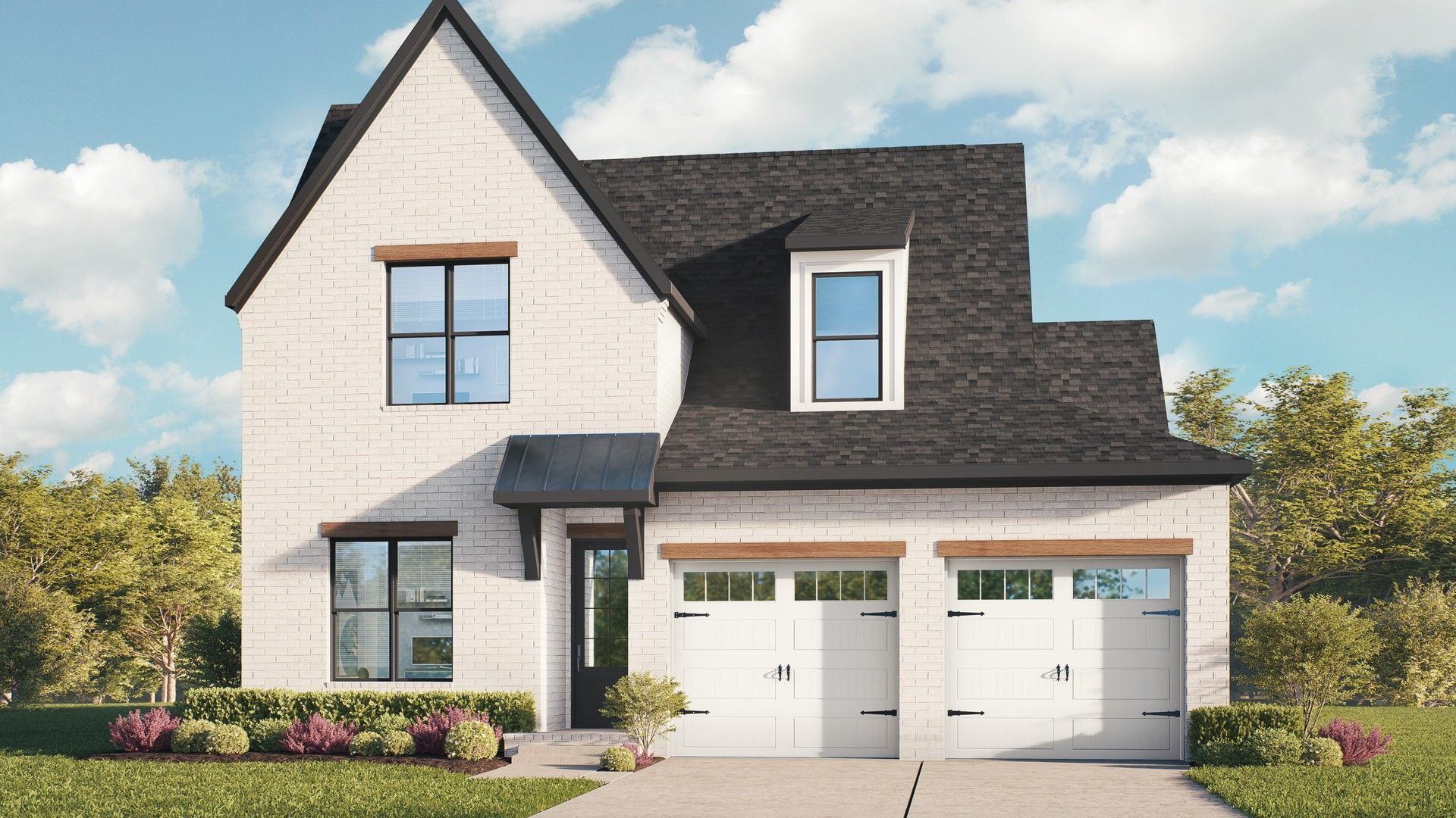 Sleek Residential Home Design: Modern Architecture Features:Elevation A