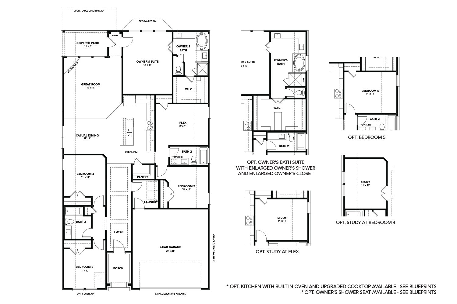 Residential Architecture Design of Single-Family Home Floor Plan:Experience luxury in this elegantly designed single-family home