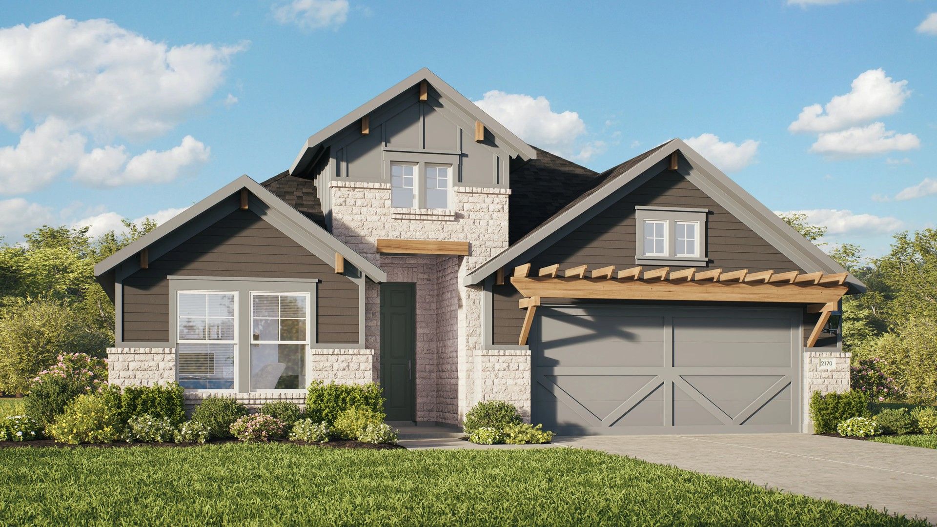 Modern Residential Design and Architecture Home:Elevation Q