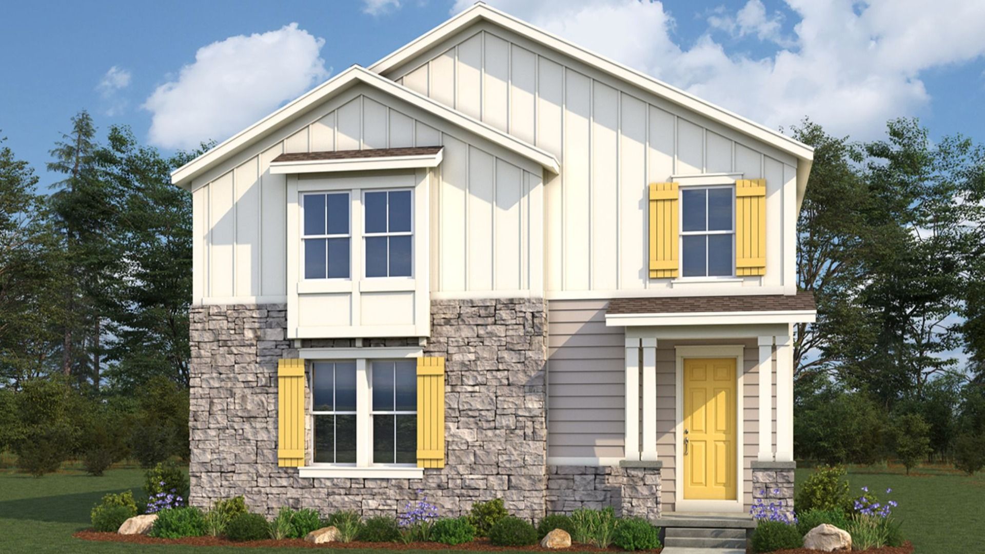 Monarch - Elevation A:Elevation A