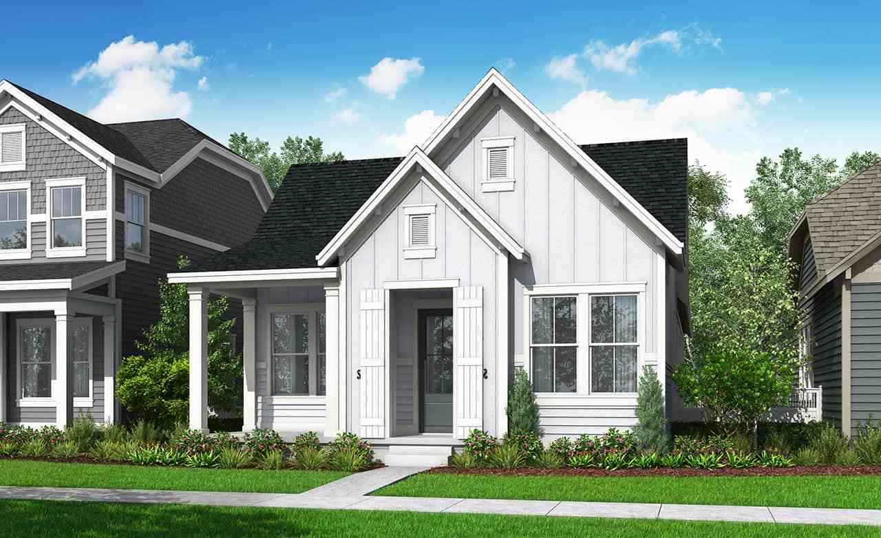Modern Residential Design: Single-Family Home Architecture Showcase:Elevation A