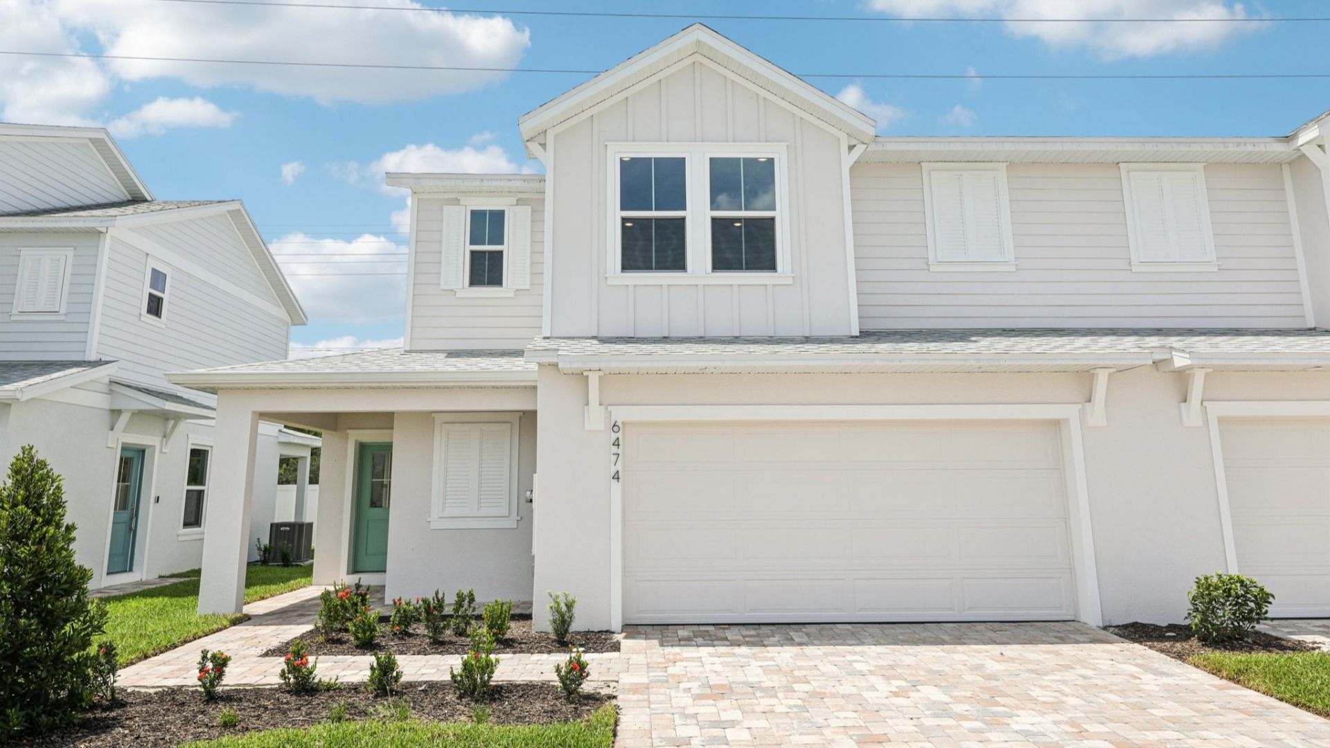 Monterey - End Townhome at Cyrene at Harmony:Monterey - End Townhome at Cyrene at Harmony located in Saint Cloud, FL by DRB Homes.
