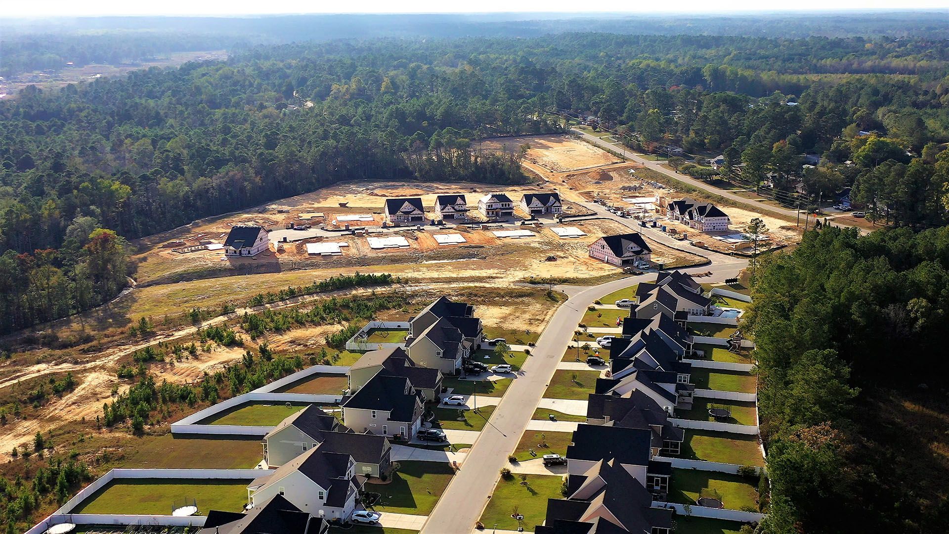 The Preserve at Lake Upchurch Aerial Image 1