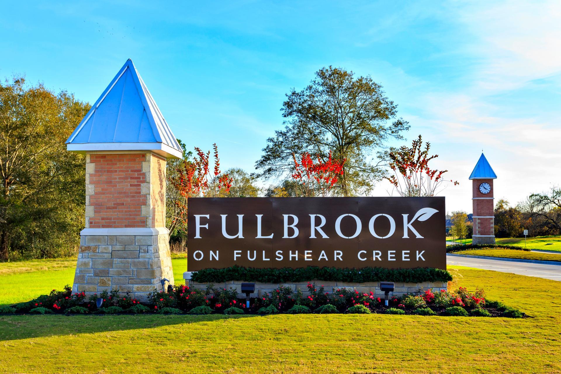 Fulbrook on Fulshear Creek Entrance