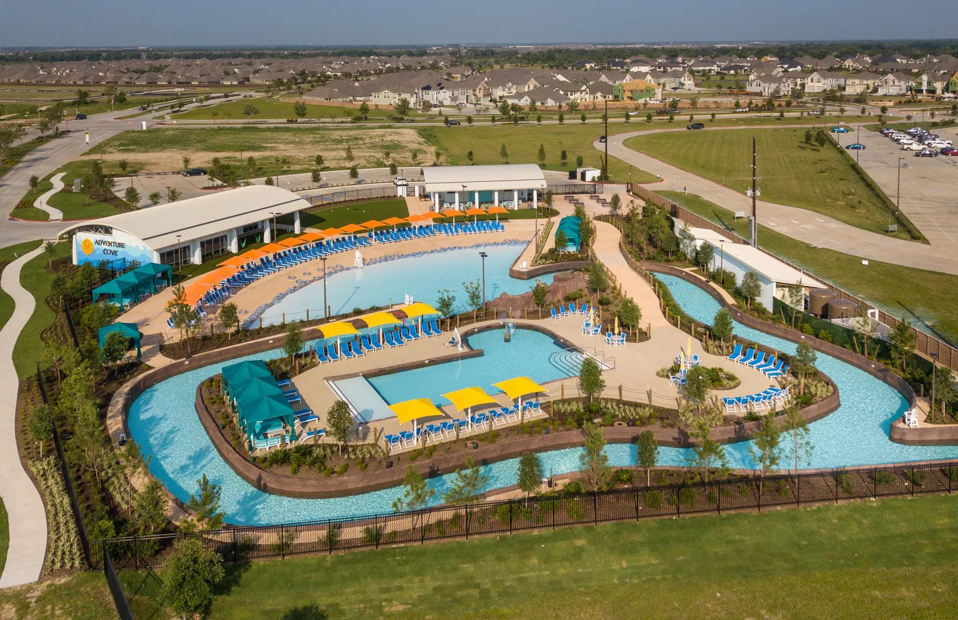 Aerial Views of Adventure Cove